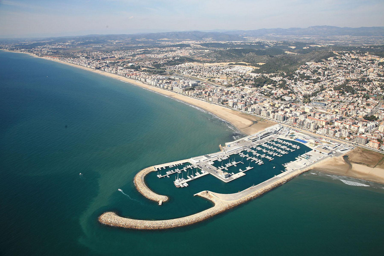 Vista aèria de Calafell.