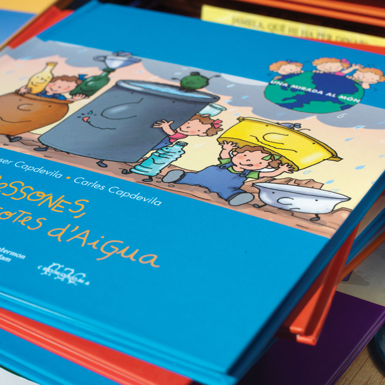 Llibres en una parada la Diada de Sant Jordi, patró de Catalunya.