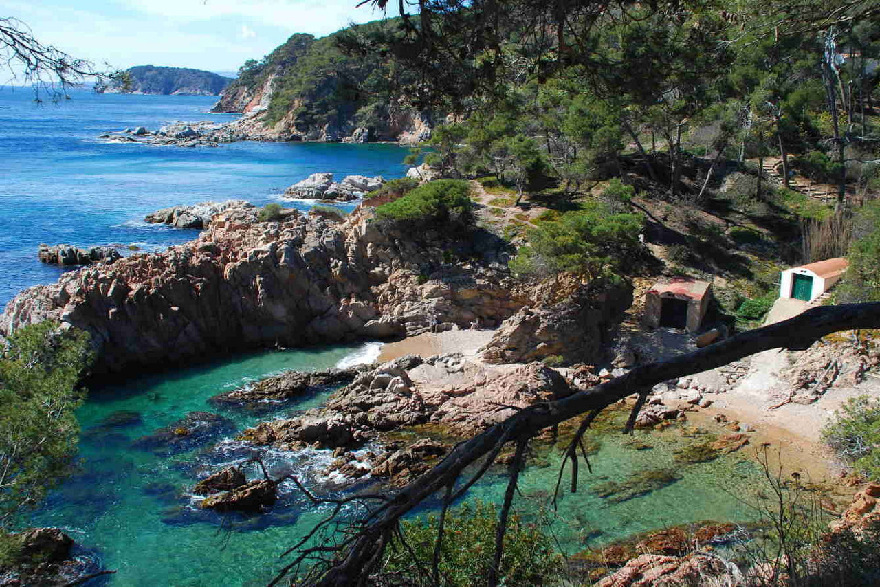 Cala Canyers, a Palamós.    